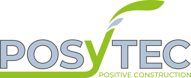 Logo Posytec construction positive